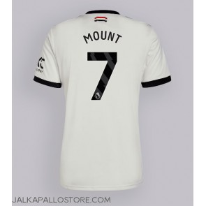 Manchester United Mason Mount #7 Kolmaspaita 2024-25 Lyhythihainen